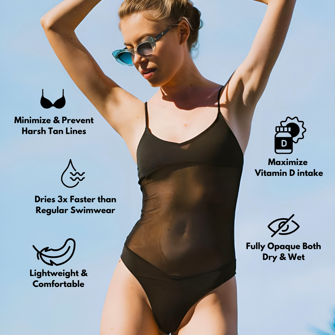 SunKissed™ Tan-Through One Piece